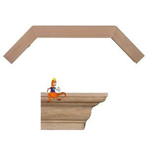 BELKA KOMINKOWA FREZOWANA ROZWARTA OLCHA PARKANEX