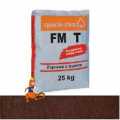 QUICK-MIXZAPRAWA DO SPOIN FUGA Z TRASEM TUBAG FM T 25KG CIEMNO-BRĄZOWA