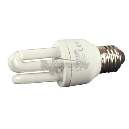 Świetlówka energooszczędna PHILIPS Economy Stic E27 8 W