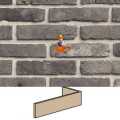 PŁYTKA KĄTOWA KLINKIEROWA RĘCZNIE FORMOWANA KOLOR NEVADO ORANJE 214x99x23x65 MM FIRMY CRH KLINKIER 