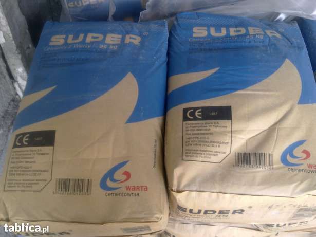 CEMENT PORTL 32,5R WARTA  SUPER  25KG