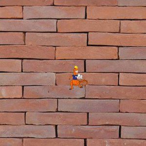 PŁYTKA KLINKIEROWA RĘCZNIE FORMOWANA FRANCUSKA 210x25x40 FIRMY CEGIELNIA HOFFMANOWSKA 