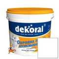 FARBA AKRYLIT W ŚNIEŻNOBIAŁA LATEKSOWA ODPORNA NA SZOROWANIE 5L FIRMY DEKORAL