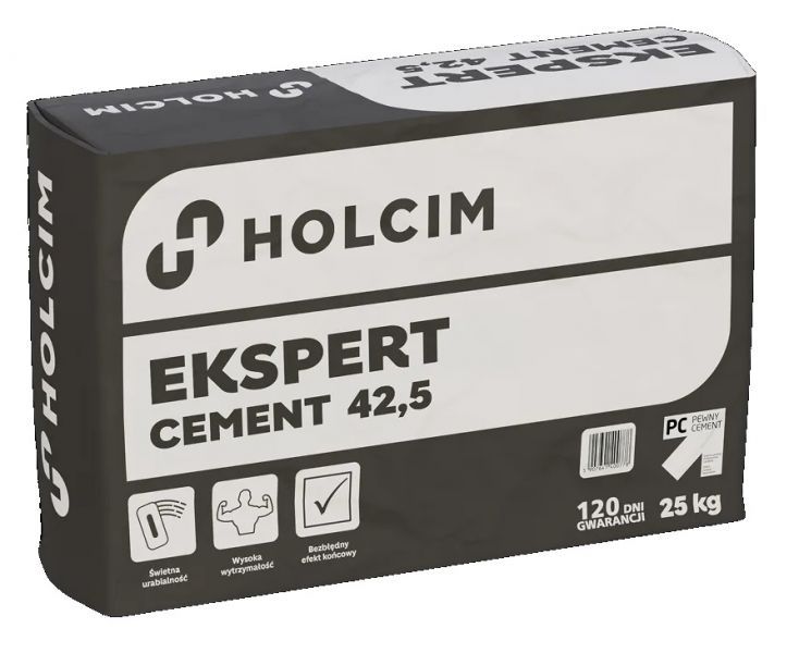 Cement Holcim (Lafarge) EKSPERT CEM II/B-V 42,5 R-HSR/NA 25 kg