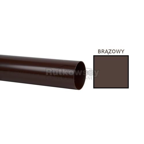 Rura spustowa KACZMAREK 4 mb 100 mm brąz