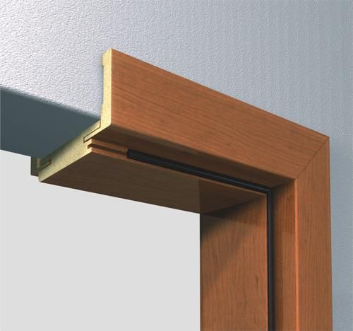 Ościeżnica regulowana DRE 140-160 mm (Lack-orzech, 80P)