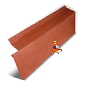 DACHÓWKA KRAWĘDZIOWA PRAWA CERAMICZNA TE.SI. VENETO ANTICO FIRMY COTTO POSSAGNO