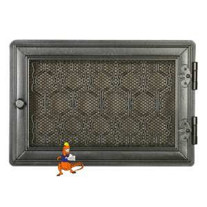 KRATKA KOMINKOWA STYLOWA 210x320MM GRAFIT PARKANEX